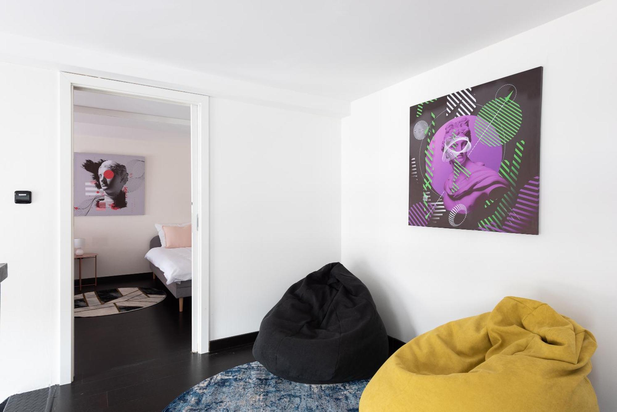Apartments With Large Balcony, Parking Praag Buitenkant foto