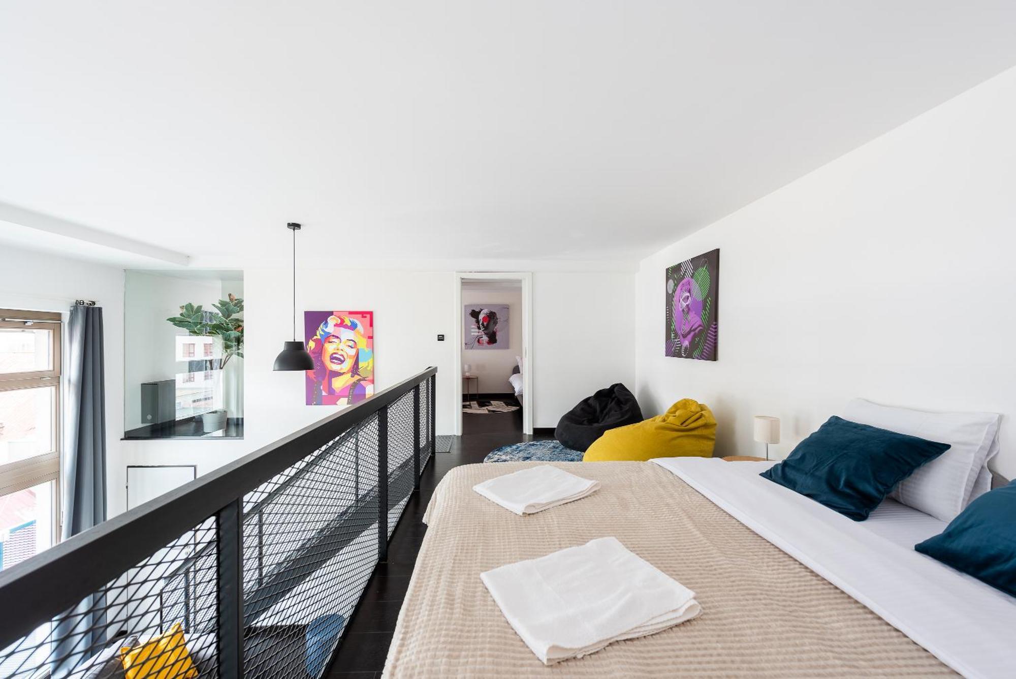 Apartments With Large Balcony, Parking Praag Buitenkant foto