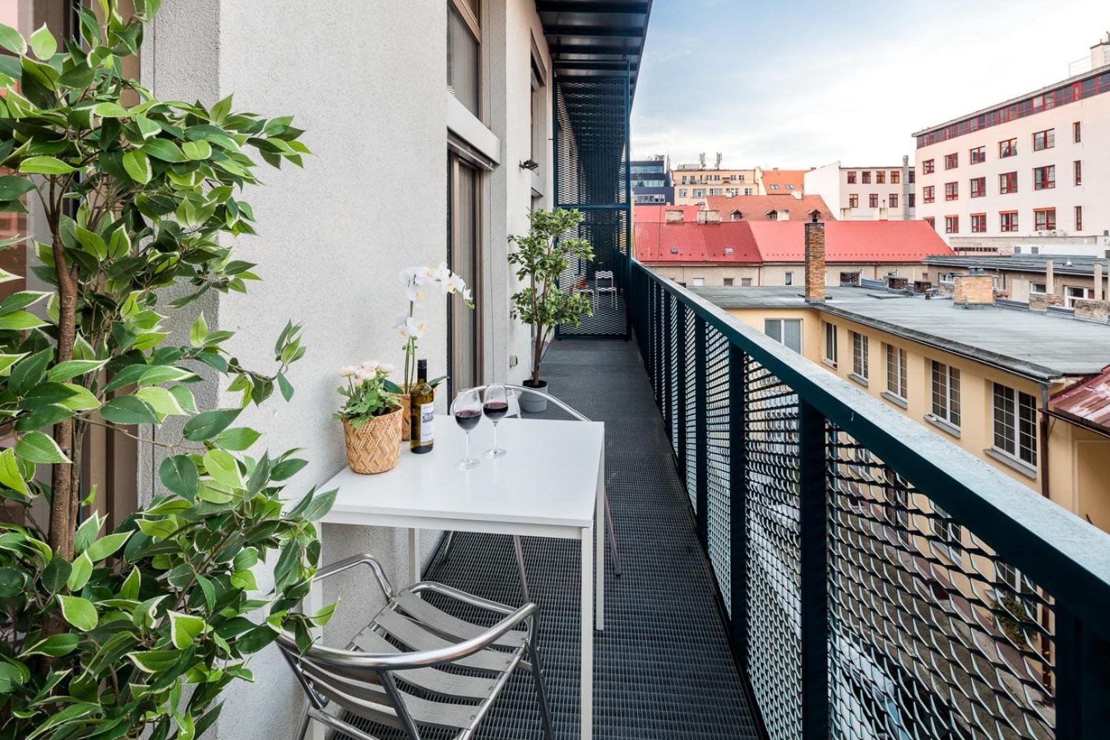 Apartments With Large Balcony, Parking Praag Buitenkant foto