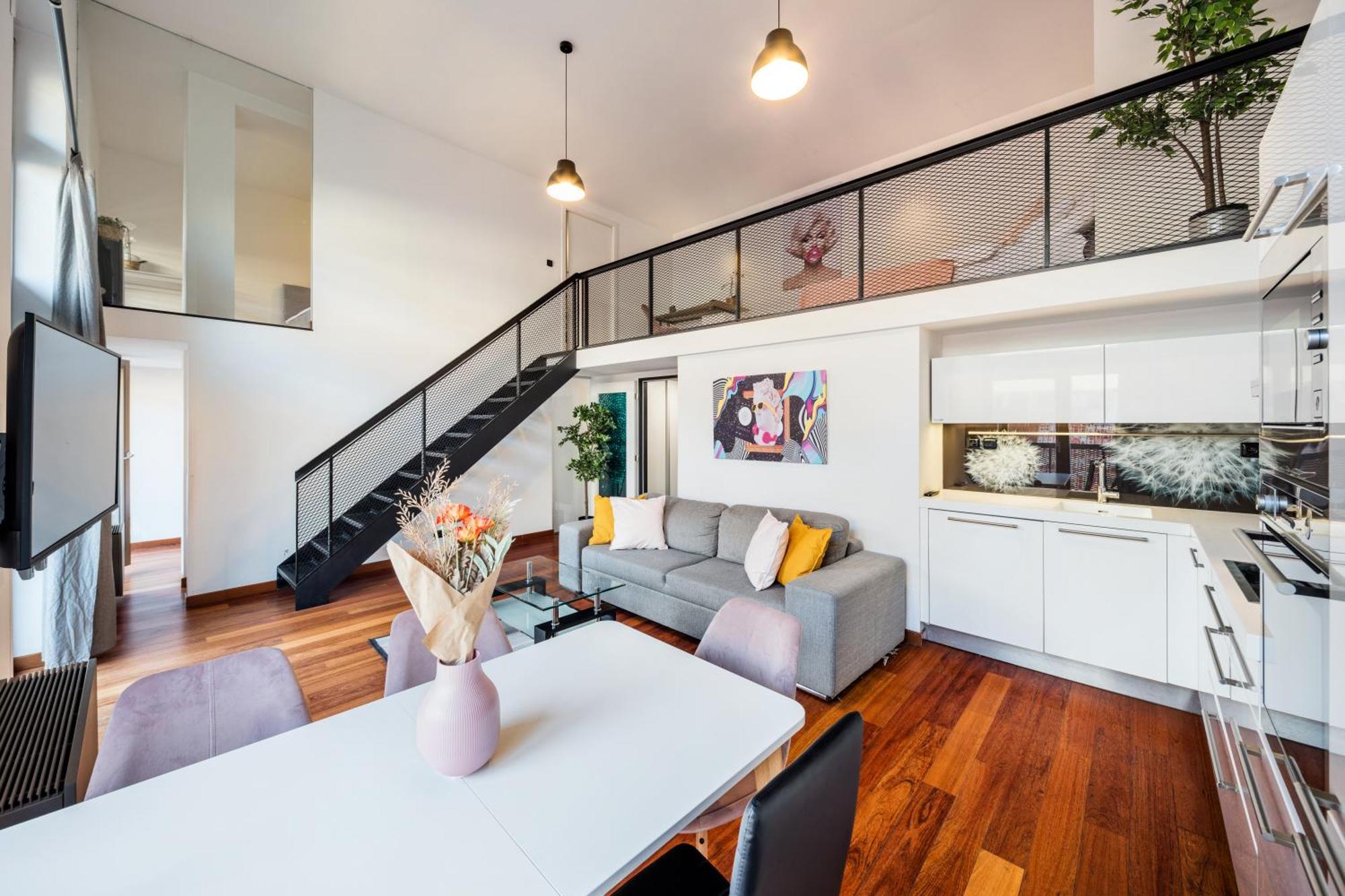 Apartments With Large Balcony, Parking Praag Buitenkant foto