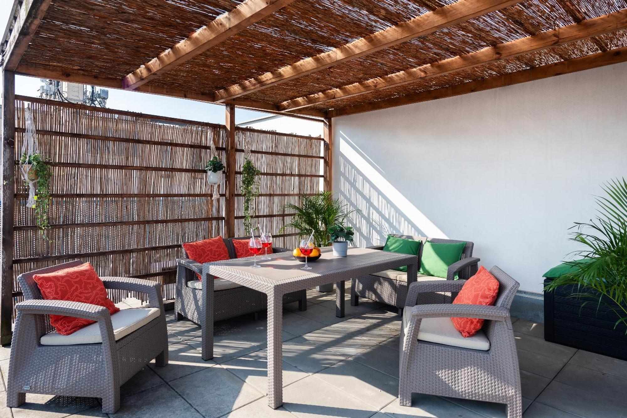 Apartments With Large Balcony, Parking Praag Buitenkant foto