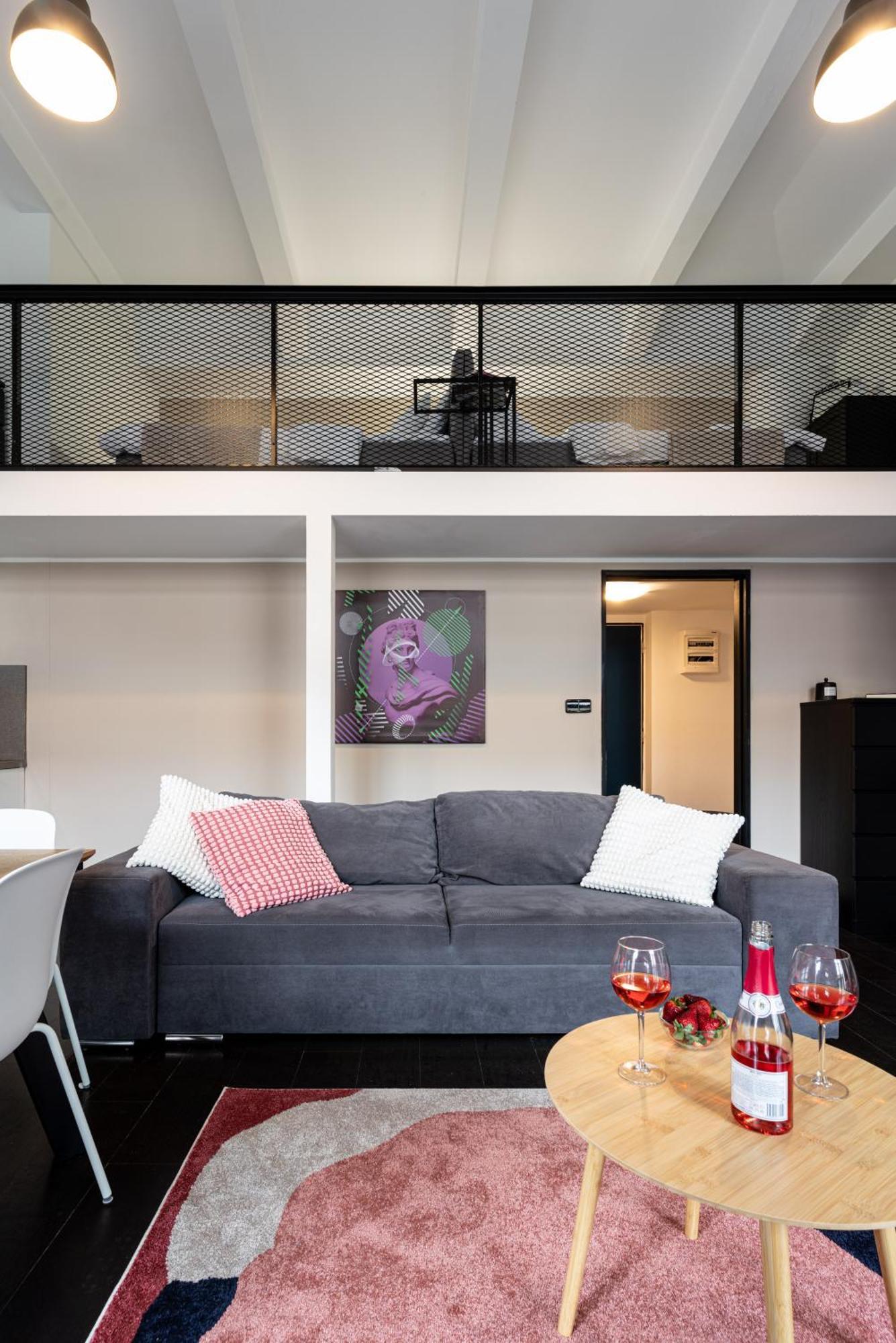 Apartments With Large Balcony, Parking Praag Buitenkant foto