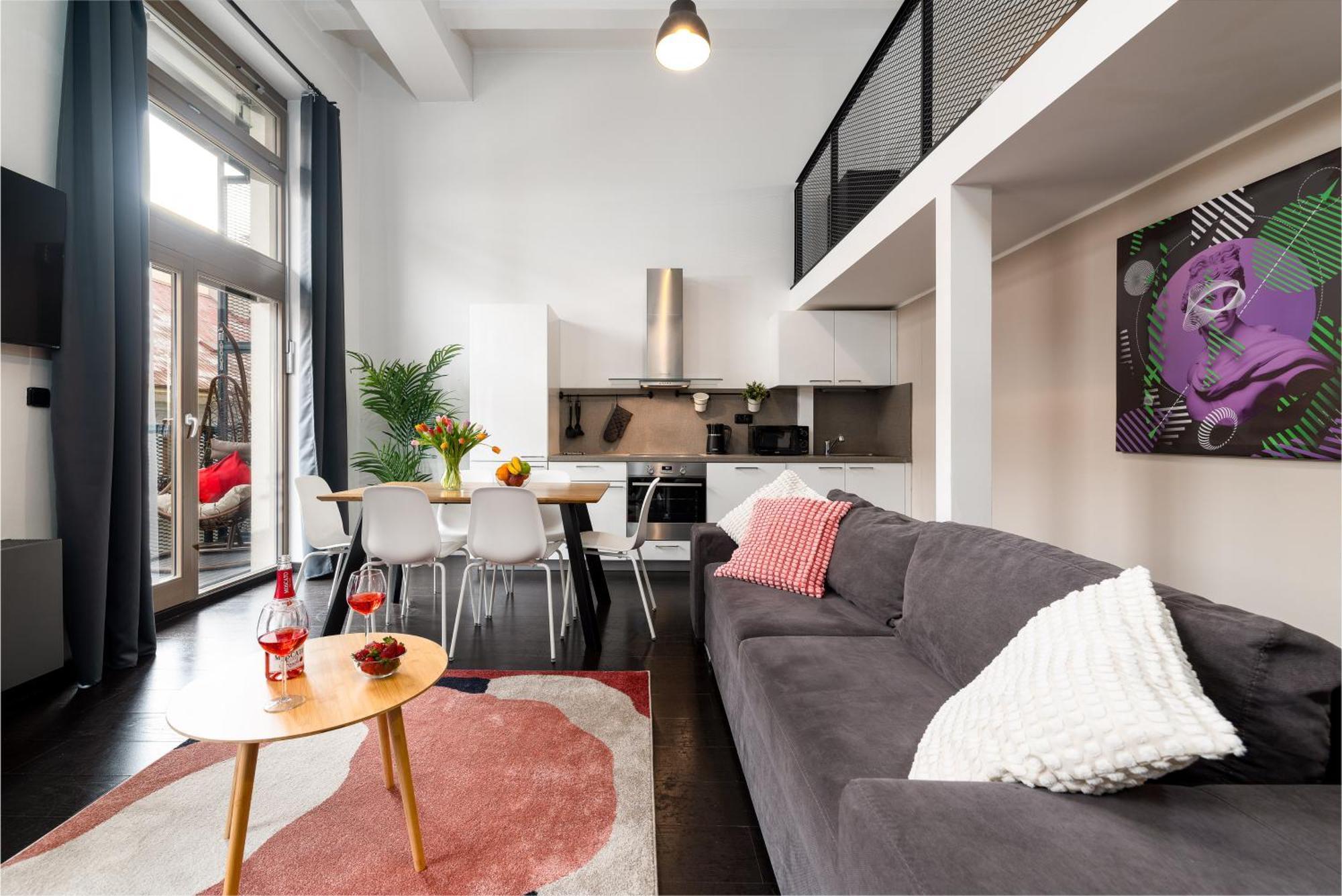 Apartments With Large Balcony, Parking Praag Buitenkant foto