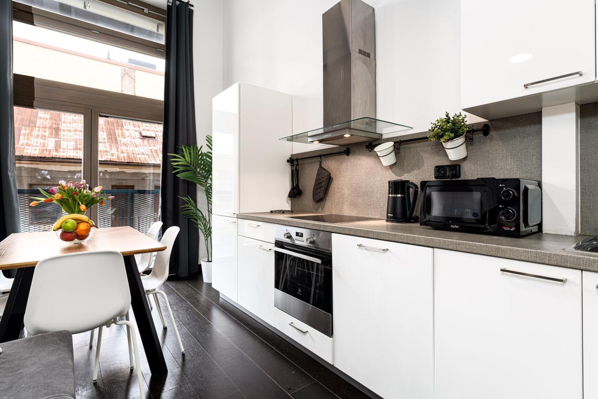 Apartments With Large Balcony, Parking Praag Buitenkant foto