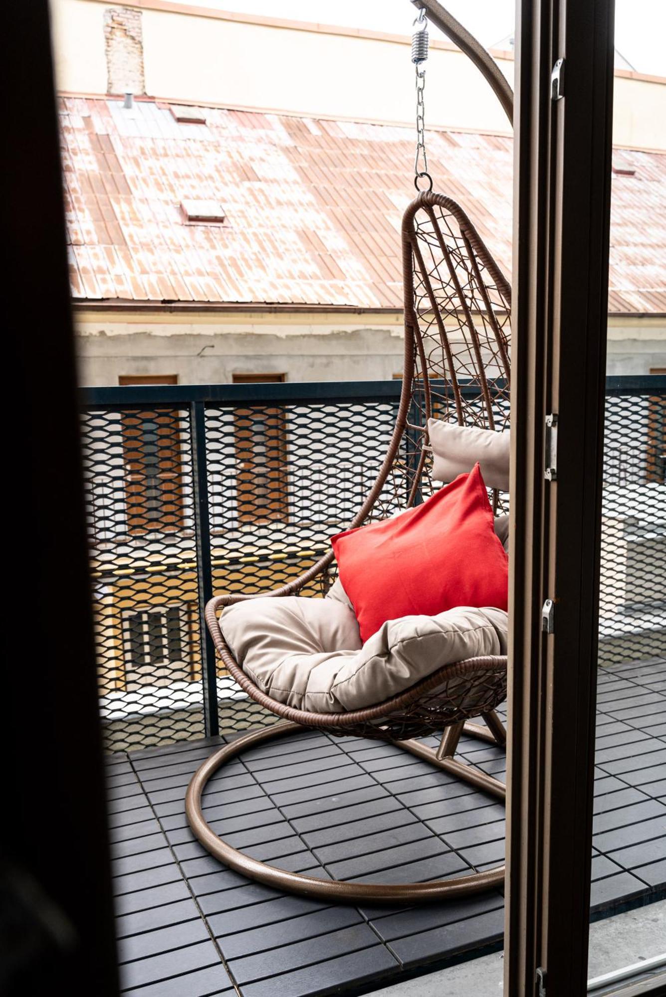 Apartments With Large Balcony, Parking Praag Buitenkant foto