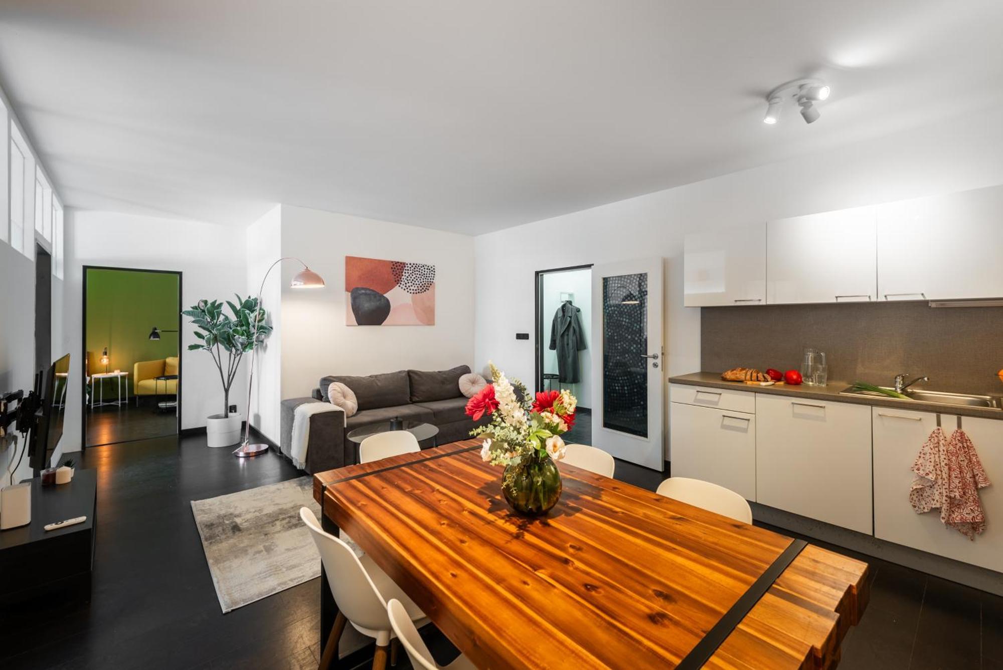 Apartments With Large Balcony, Parking Praag Buitenkant foto