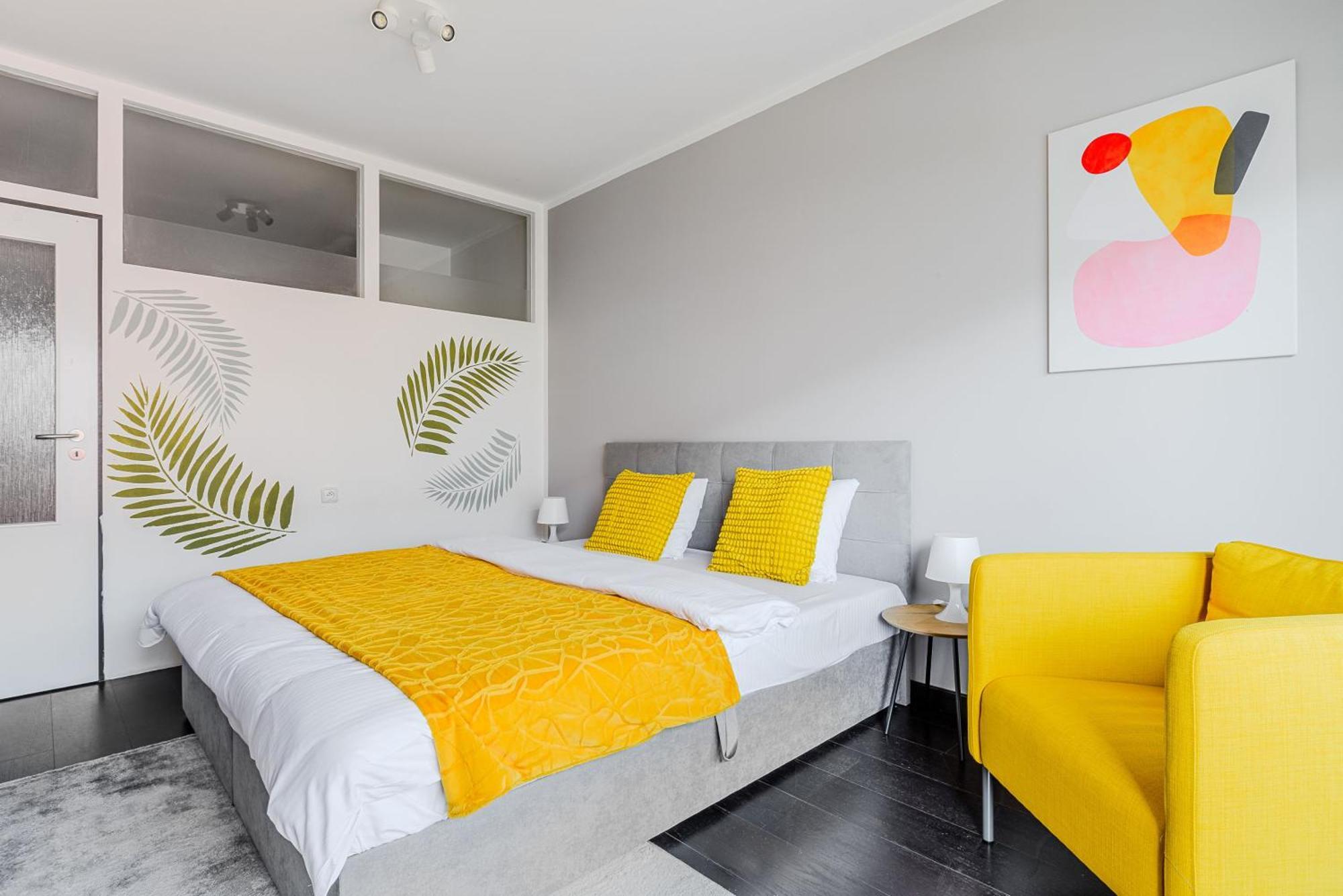 Apartments With Large Balcony, Parking Praag Buitenkant foto