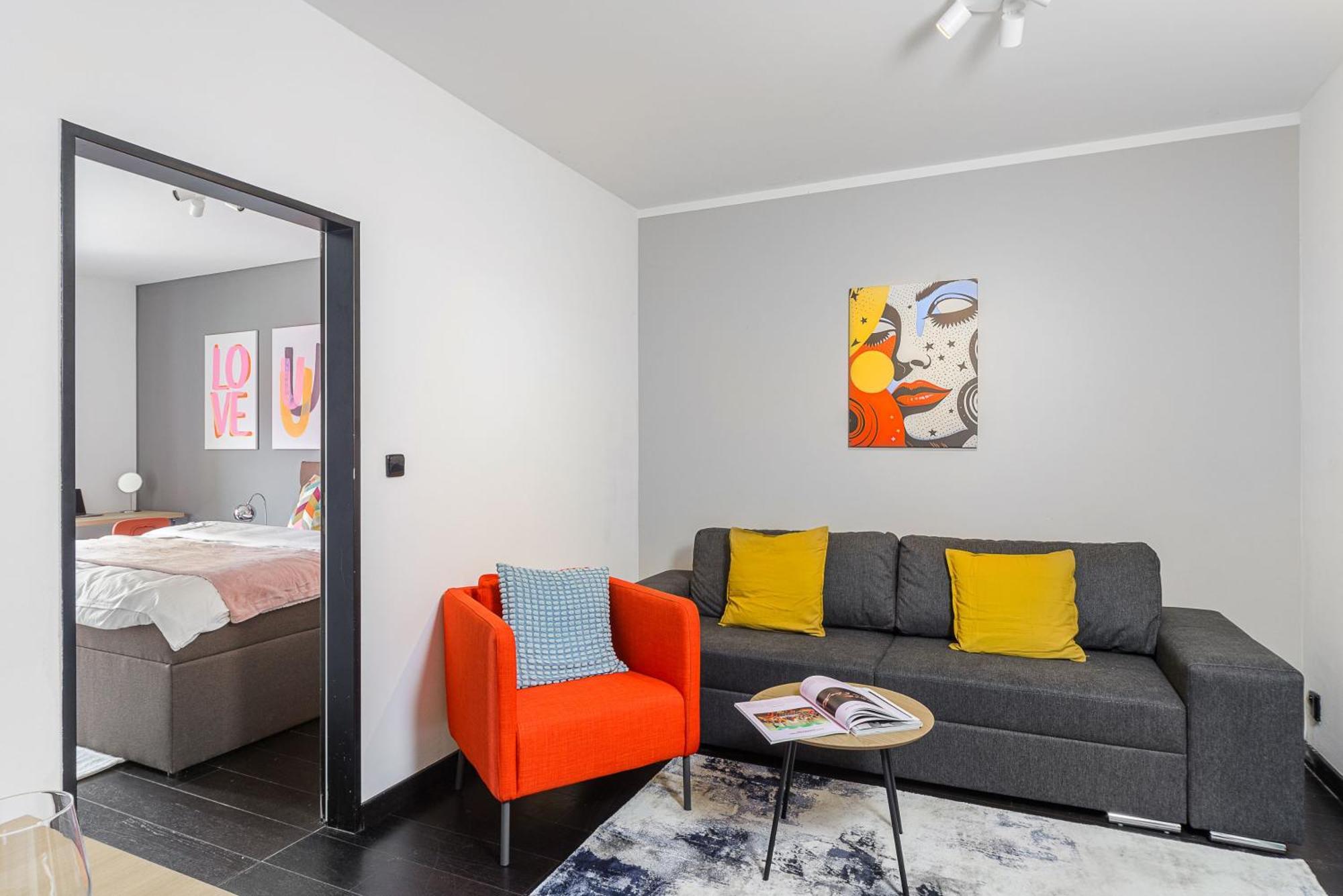 Apartments With Large Balcony, Parking Praag Buitenkant foto